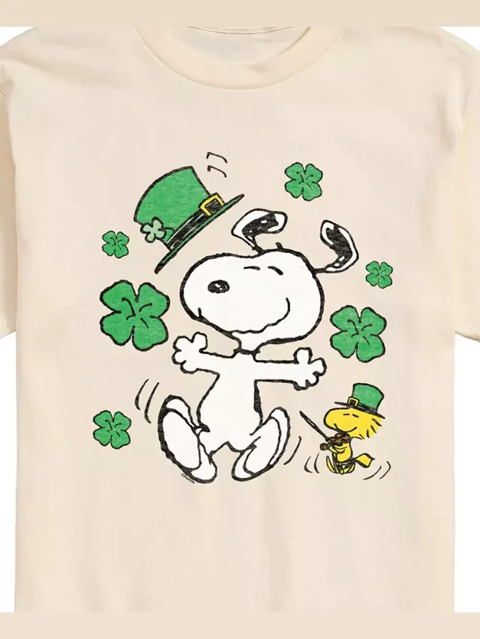 Мужская футболка с коротким рукавом Peanuts St Patrick's Day AIRWAVES — изображение 3 из 3