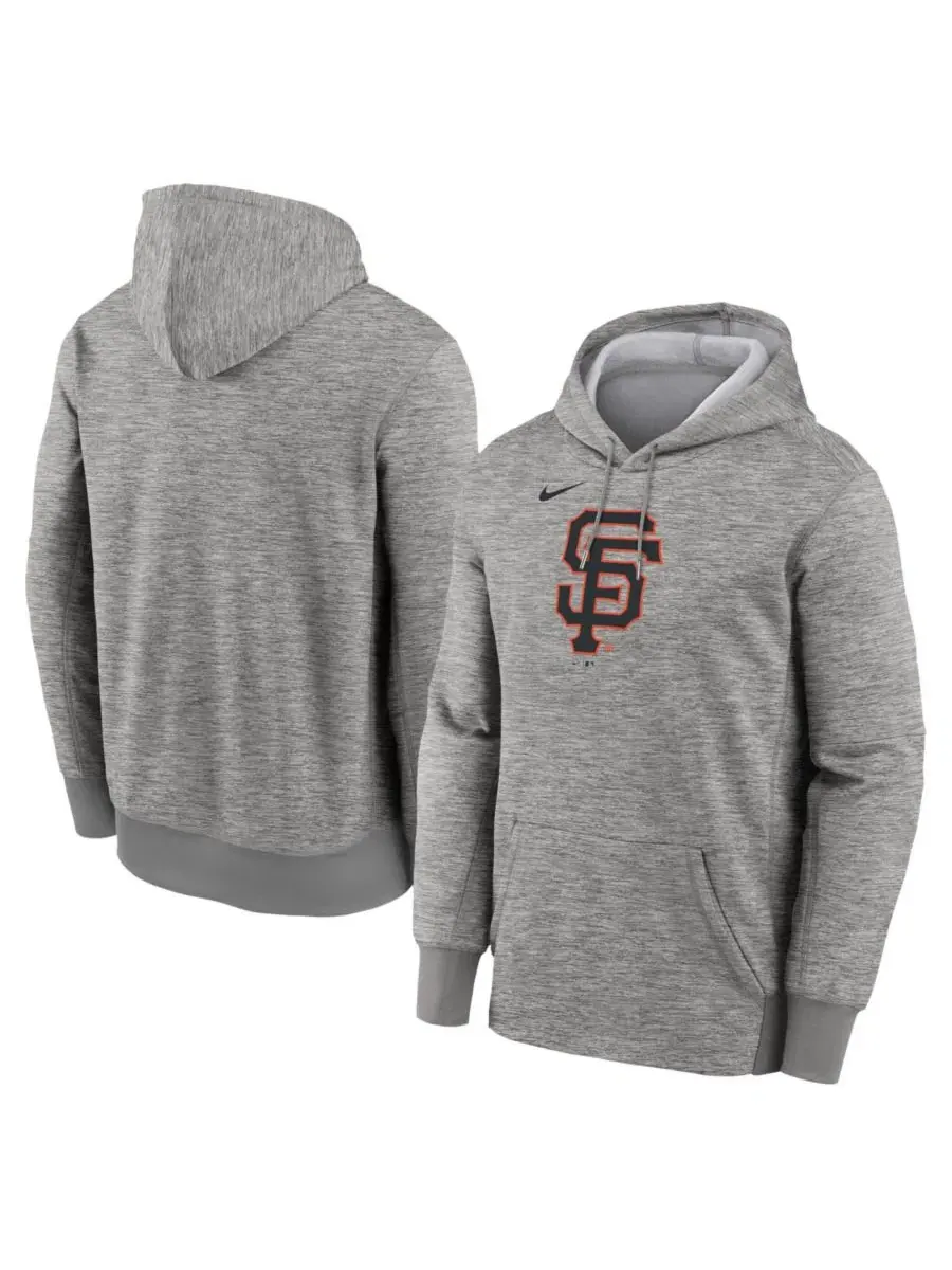 Худи Nike Therma с флисовой подкладкой, длинным рукавом, с капюшоном, San Francisco Giants Primary — изображение 1 из 3