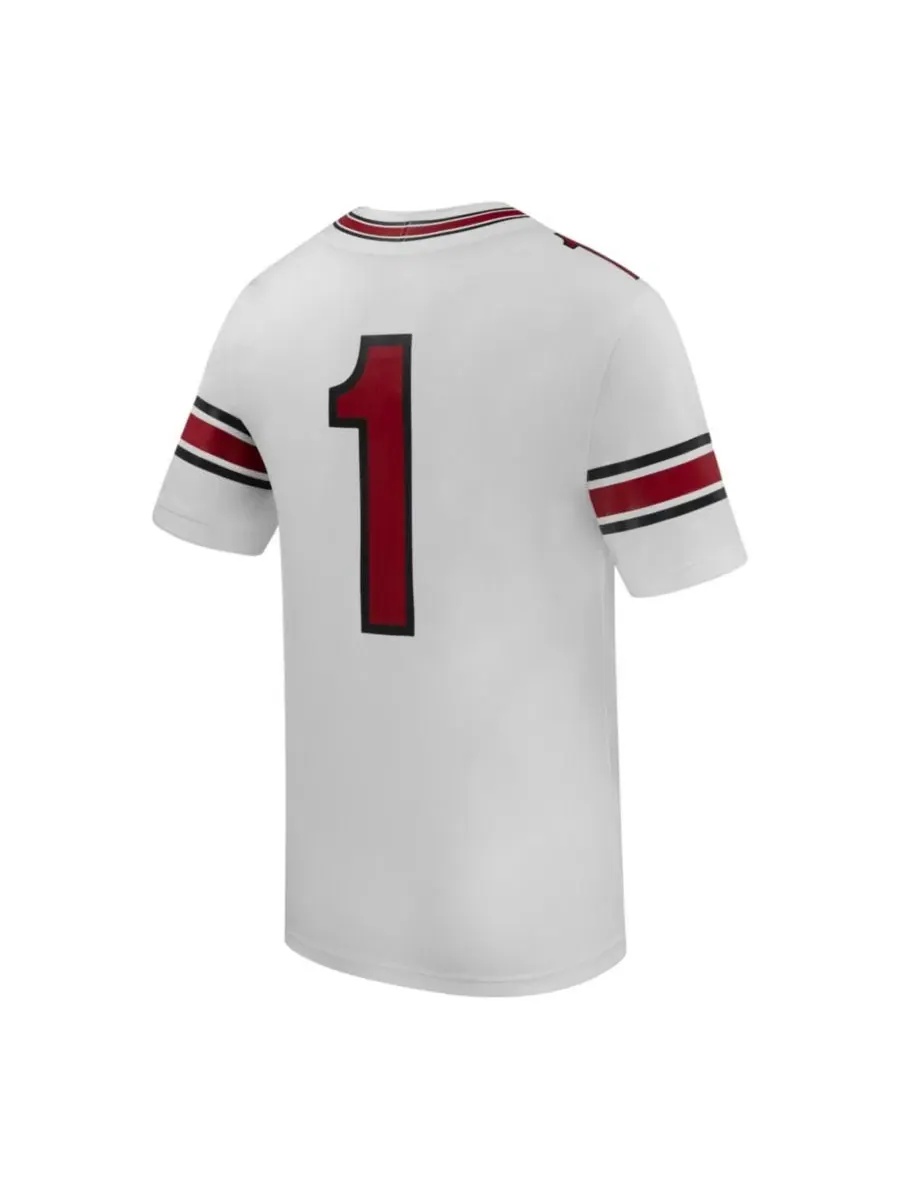 Футболка Nike Gamecocks Road Replica с коротким рукавом — изображение 3 из 3, белый