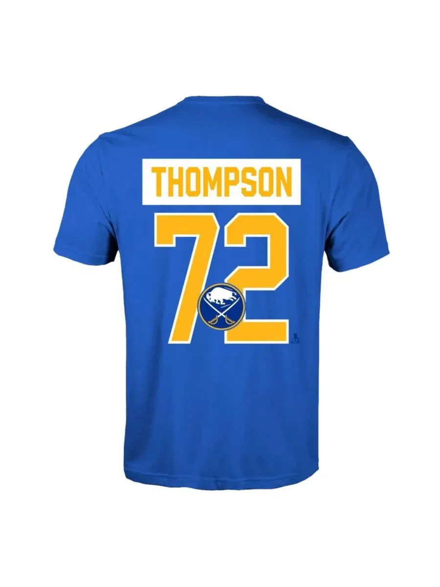 Футболка с длинным рукавом с принтом Tage Thompson LevelWear — изображение 3 из 3, королевский
