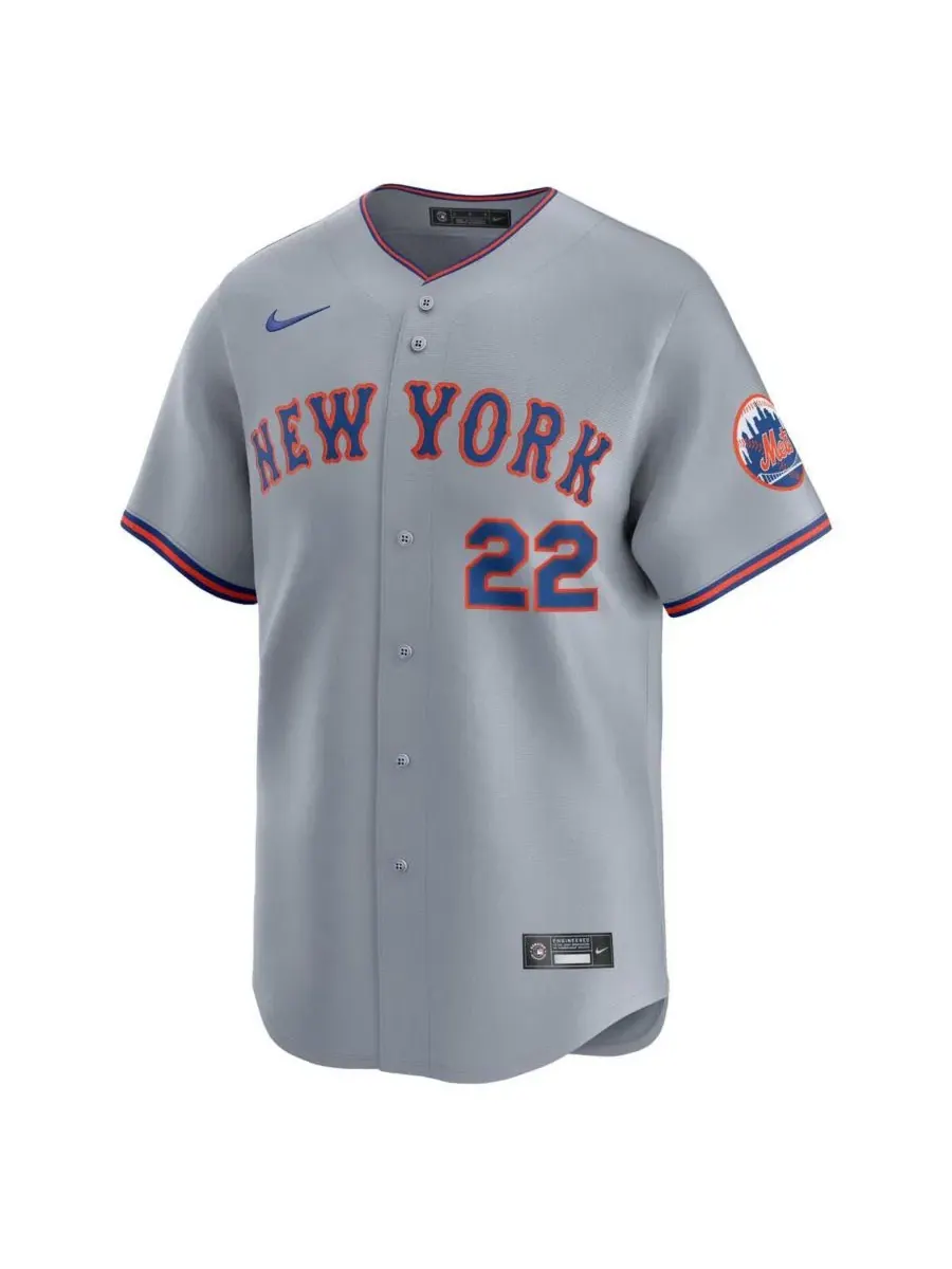 Игровая футболка Juan Soto Road Limited с технологией Dri-FIT Nike — изображение 2 из 3, серый