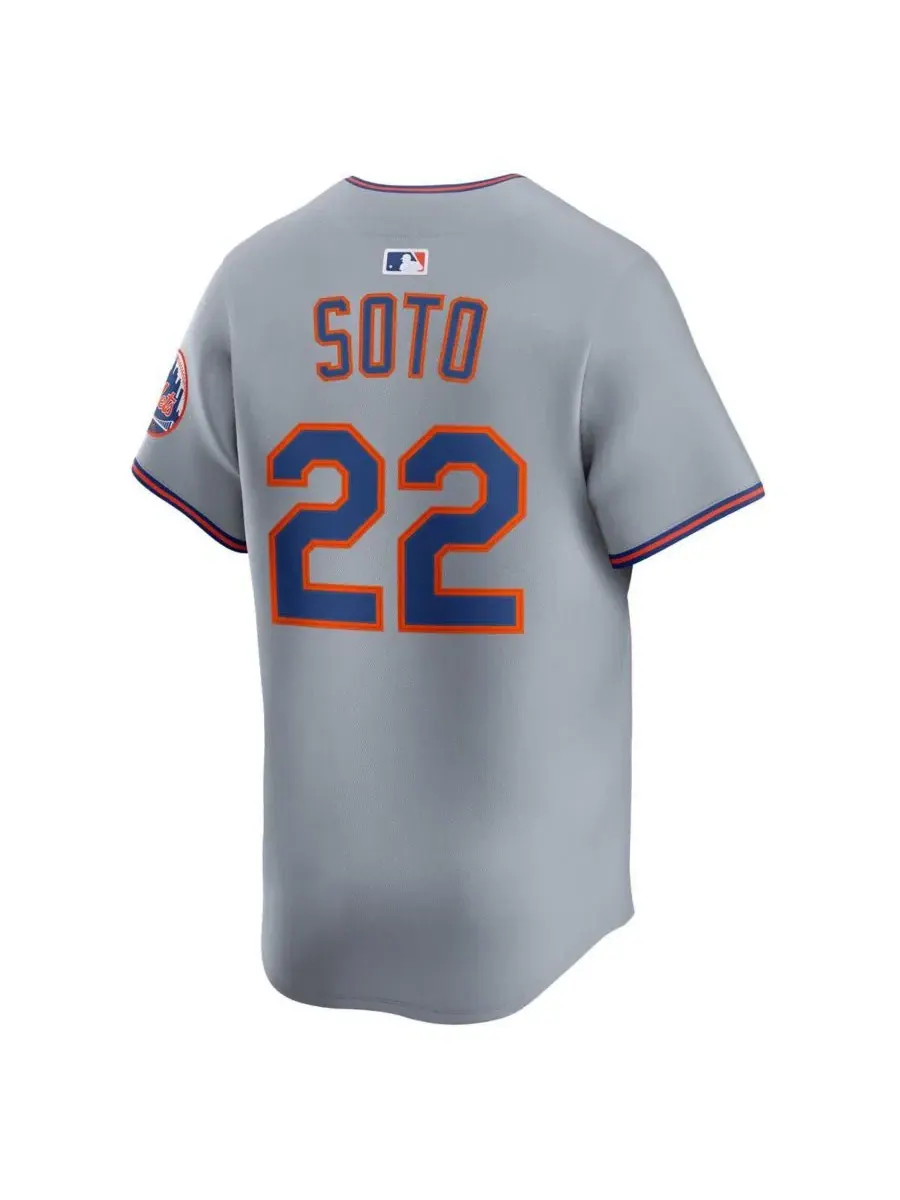 Игровая футболка Juan Soto Road Limited с технологией Dri-FIT Nike — изображение 3 из 3, серый