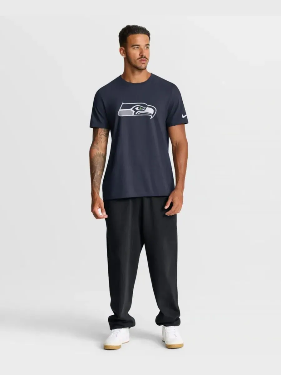 Футболка с длинным рукавом Nike Essential Logo — изображение 3 из 3, темно-синий