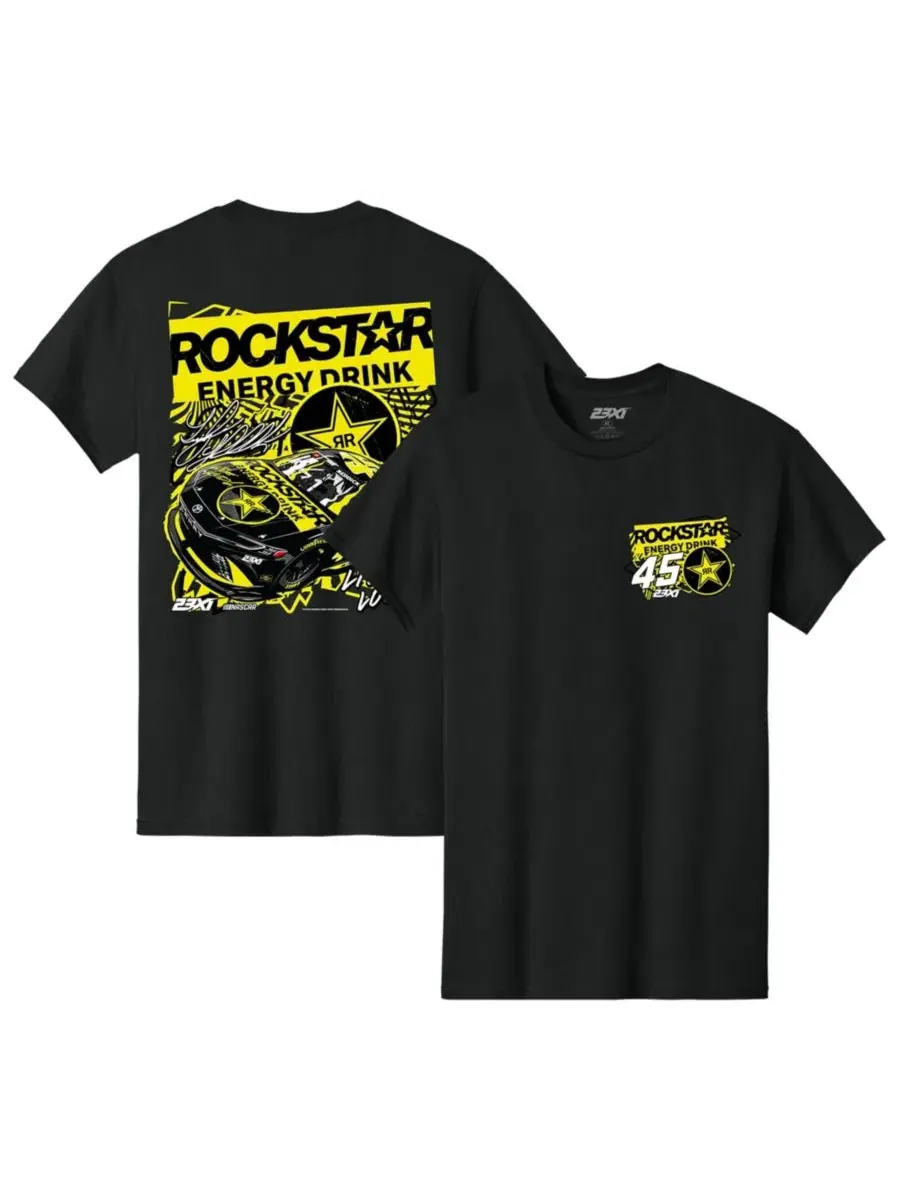 Футболка с принтом Tyler Reddick Rockstar Energy 23xi Racing — изображение 1 из 3, черный