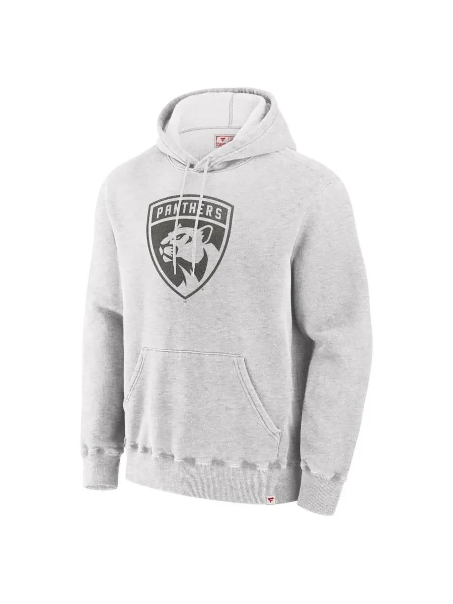 Fanatics Мужская кремовая толстовка с капюшоном Florida Panthers, произведено в Канаде — изображение 3 из 3, бежевый