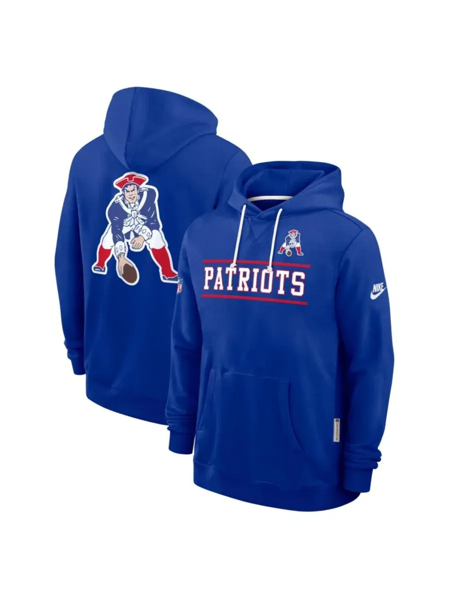 Худи с капюшоном New England Patriots Nike — изображение 1 из 4, королевский