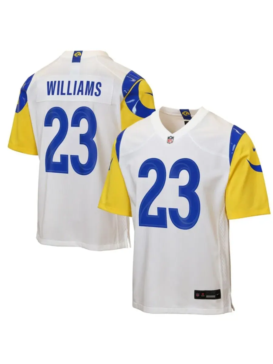 Игровая футболка Kyren Williams Los Angeles Rams Nike — изображение 1 из 3, белый