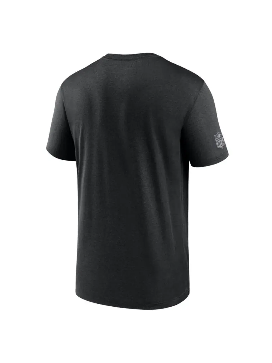 Футболка с коротким рукавом Nike Dri-FIT, модель Sideline Lead The Charge Legend — изображение 3 из 5, черный