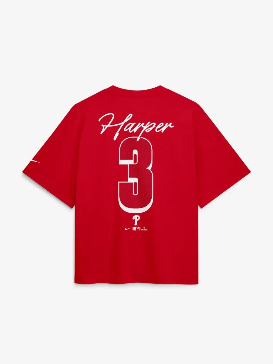 Футболка Nike Bryce Harper Phillies с принтом — изображение 3 из 3, красный