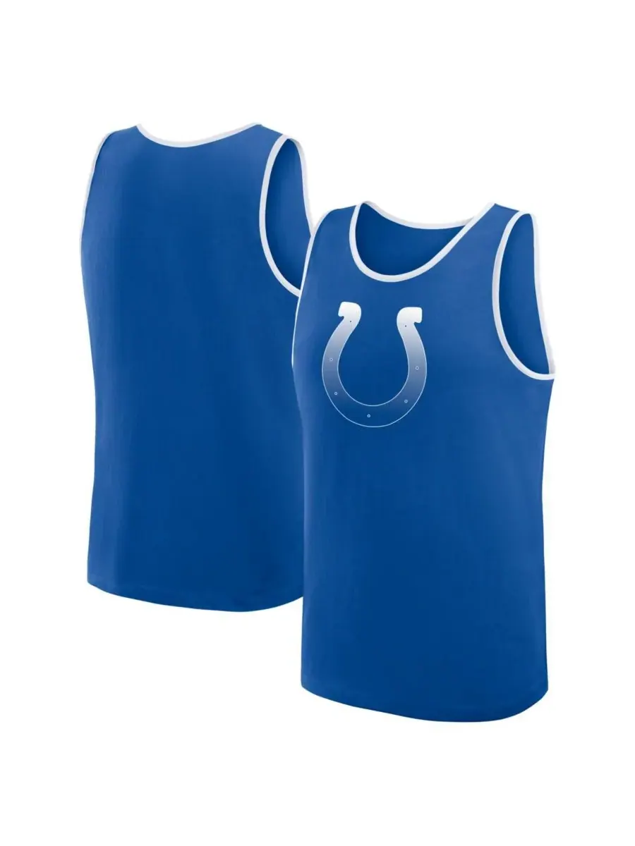 Мужская майка Royal Indianapolis Colts Unmatched Success Logo Athletic