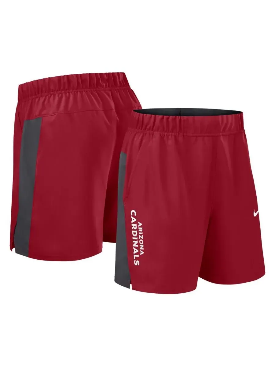 Мужские шорты Cardinal Arizona Cardinals Woven Victory Performance Shorts Nike — изображение 1 из 3, красный