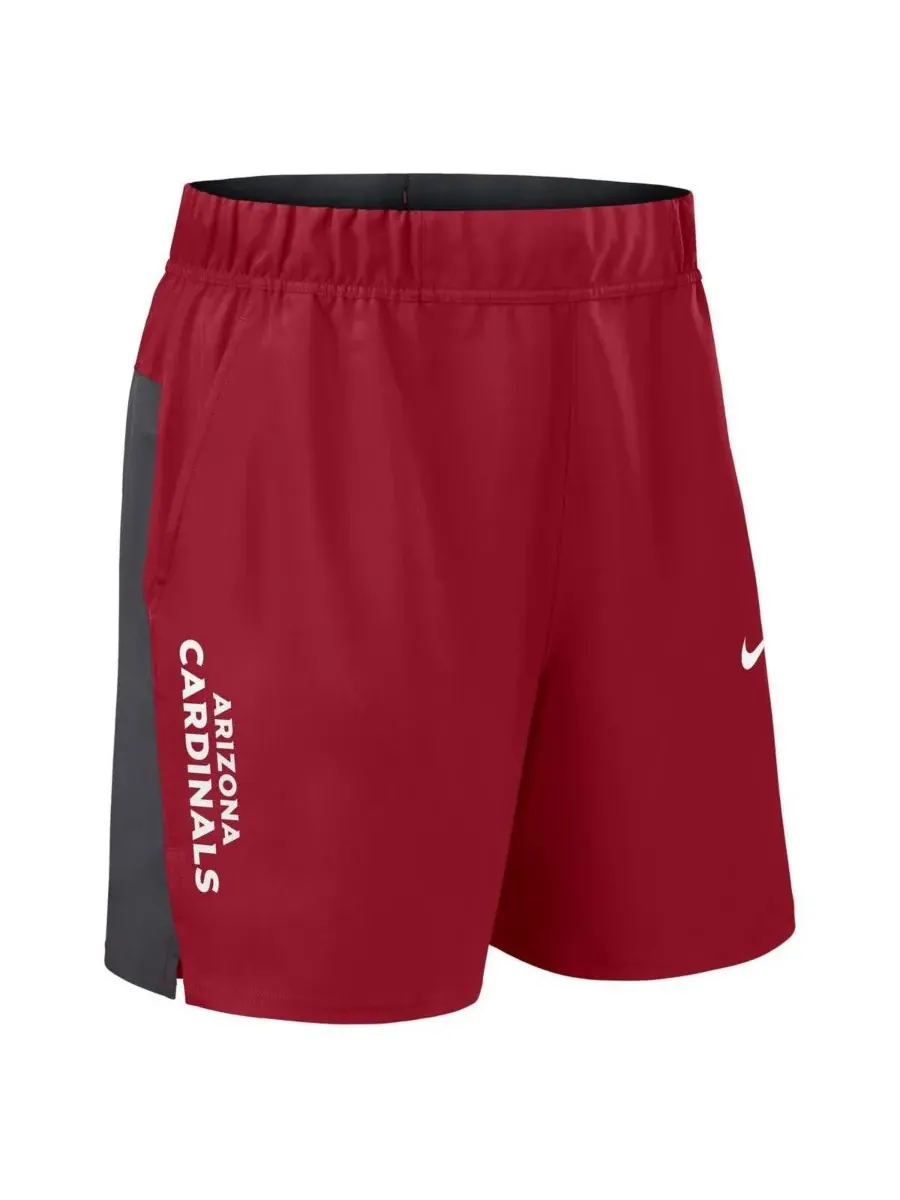 Мужские шорты Cardinal Arizona Cardinals Woven Victory Performance Shorts Nike — изображение 3 из 3, красный