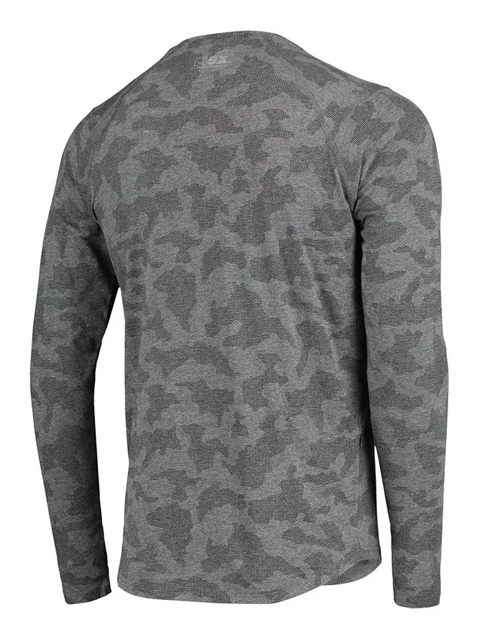 Мужская черная камуфляжная футболка с длинным рукавом Las Vegas Raiders Performance MSX by Michael — изображение 4 из 4