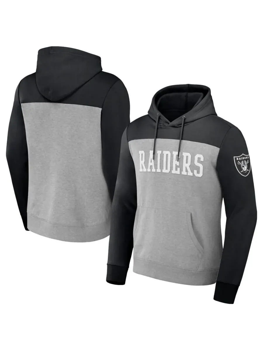 Fanatics Мужская толстовка с капюшоном NFL x Darius Rucker Collection от Heather Gray с цветными — изображение 1 из 3, серый