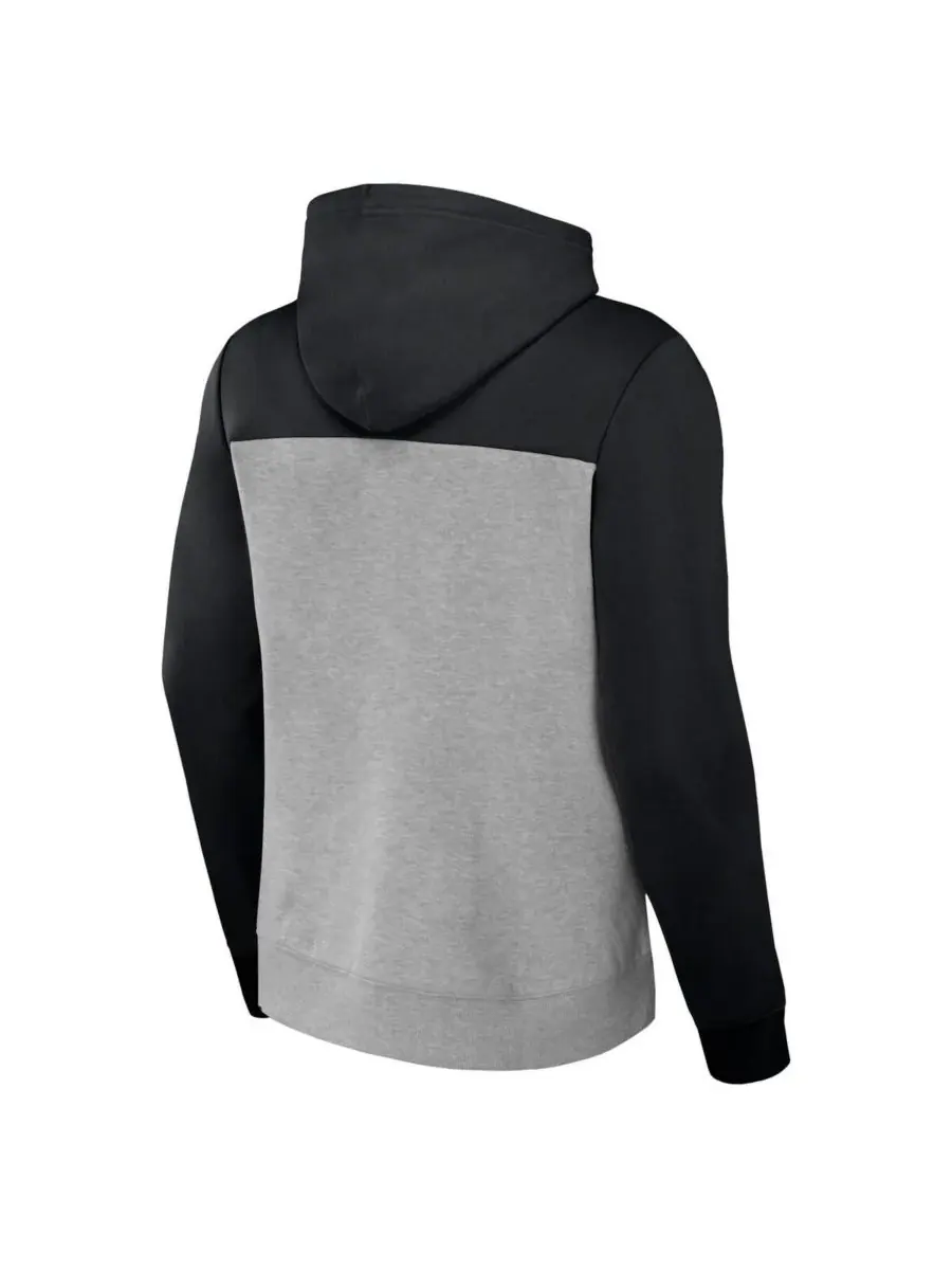 Fanatics Мужская толстовка с капюшоном NFL x Darius Rucker Collection от Heather Gray с цветными — изображение 3 из 3, серый