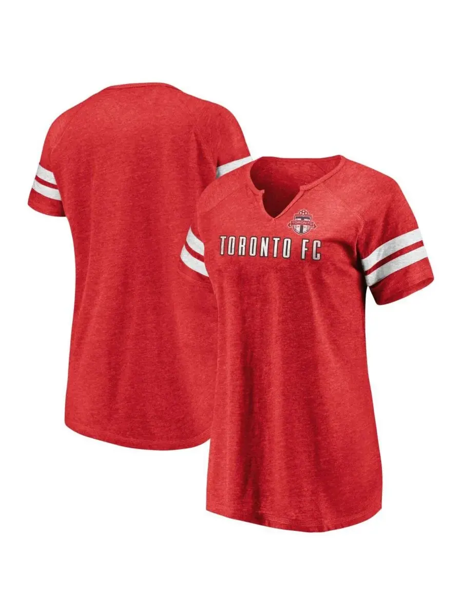 Fanatics Женская красная футболка Toronto FC True Classics Full Force с рукавами реглан, из — изображение 1 из 3, красный