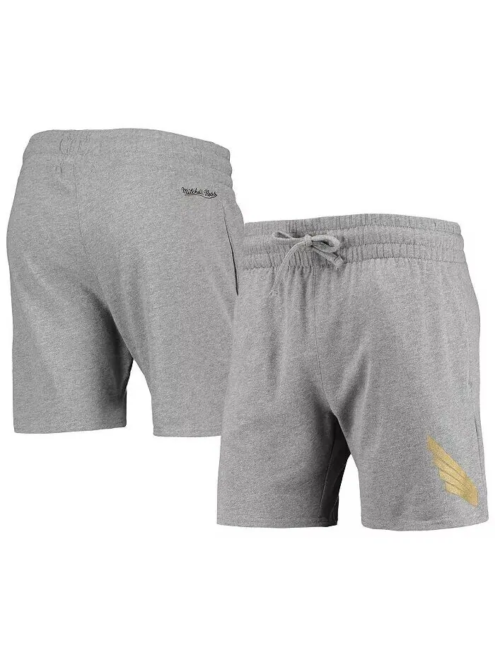 Женские серые шорты с логотипом LAFC Mitchell & Ness — изображение 1 из 3