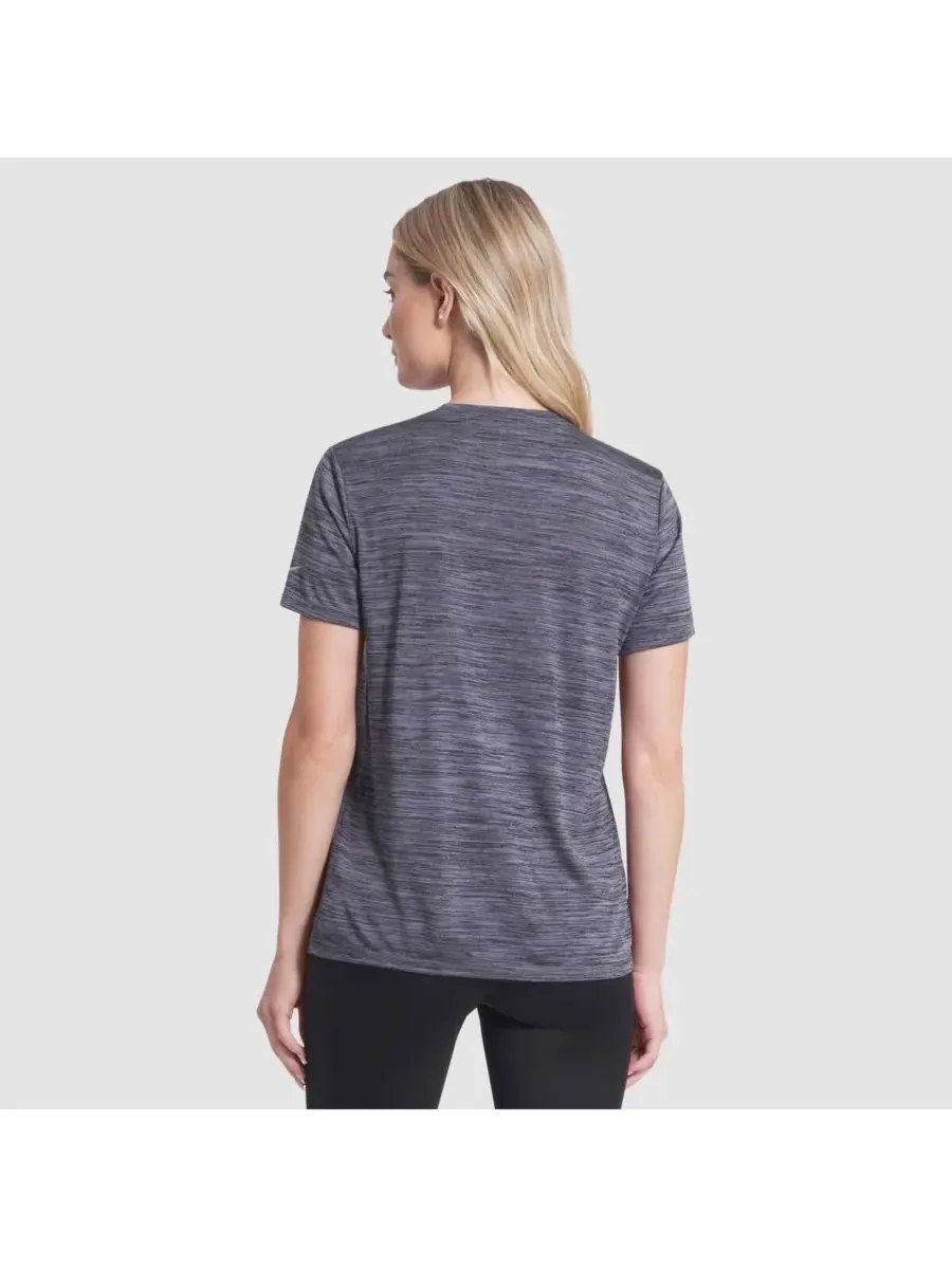 Женская футболка Heather Charcoal San Francisco 49ers 2025 Rivalries Collection Sideline Velocity — изображение 2 из 5