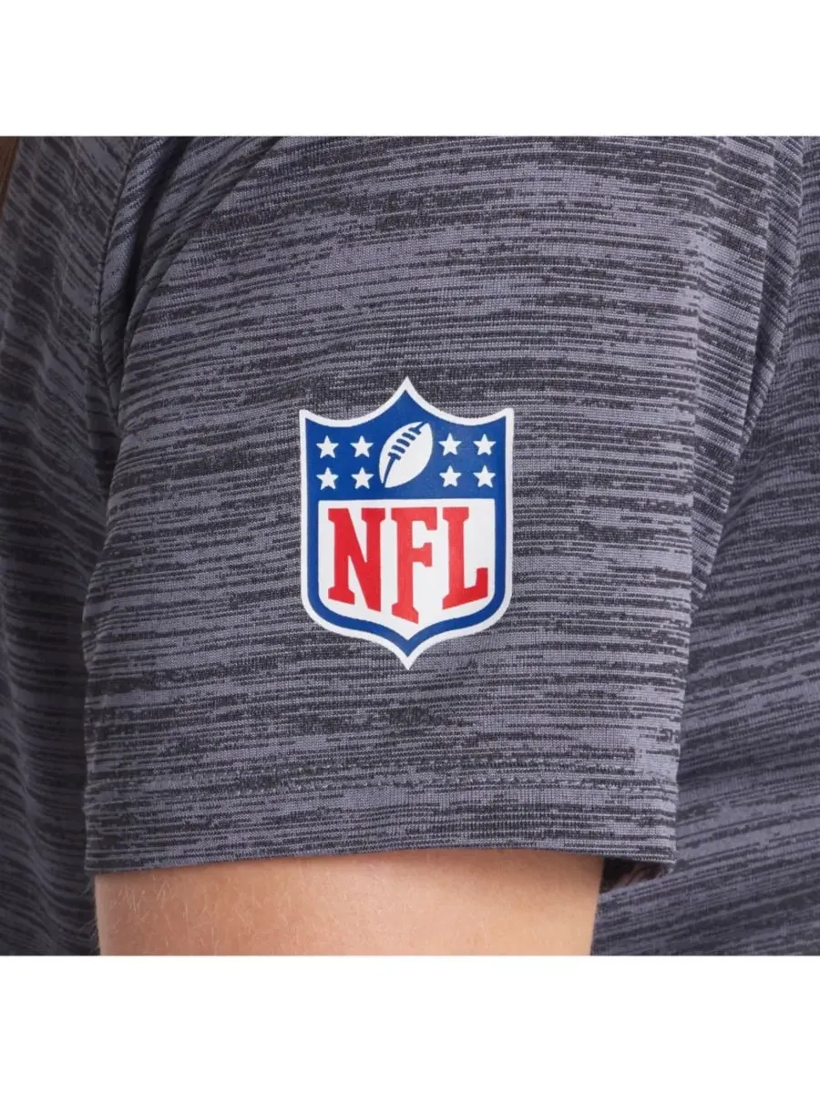 Женская футболка Heather Charcoal San Francisco 49ers 2025 Rivalries Collection Sideline Velocity — изображение 5 из 5
