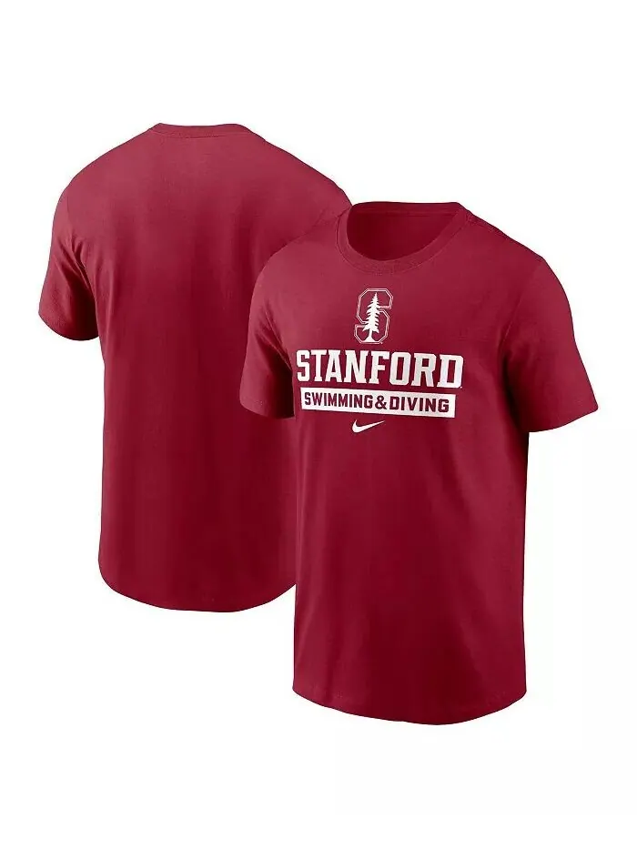 Футболка мужская Cardinal Stanford Cardinal Swimming Diving Nike — изображение 1 из 3