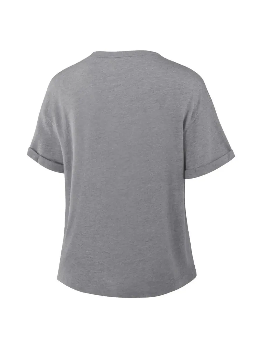 Fanatics Женская футболка San Francisco 49ers Tri-Blend серого цвета — изображение 3 из 3, серый