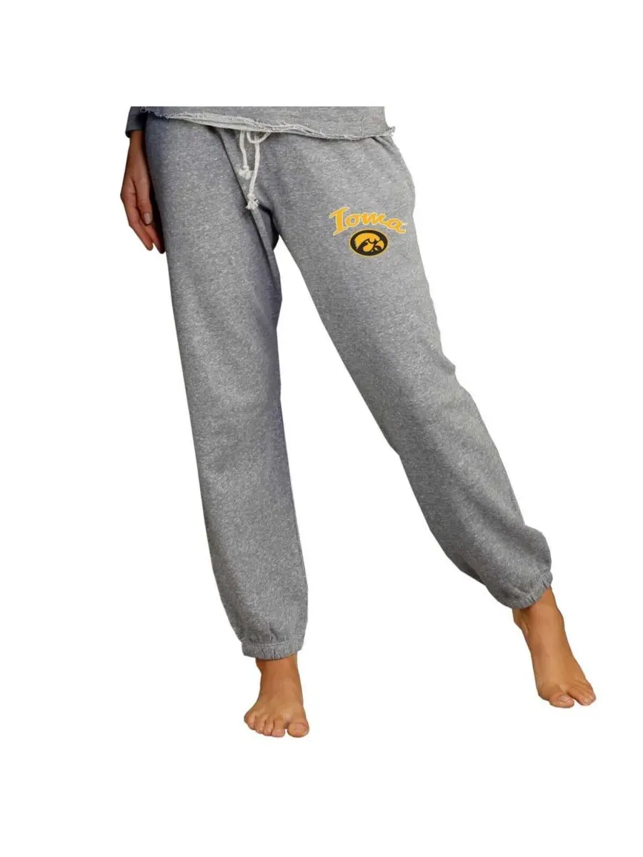 Concepts Sport Женские серые трикотажные спортивные брюки Iowa Hawkeyes Mainstream — изображение 1 из 1, серый