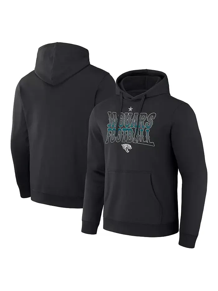 Мужская толстовка с капюшоном NFL x Darius Rucker Collection by Black Jacksonville Jaguars Rock N' — изображение 1 из 2