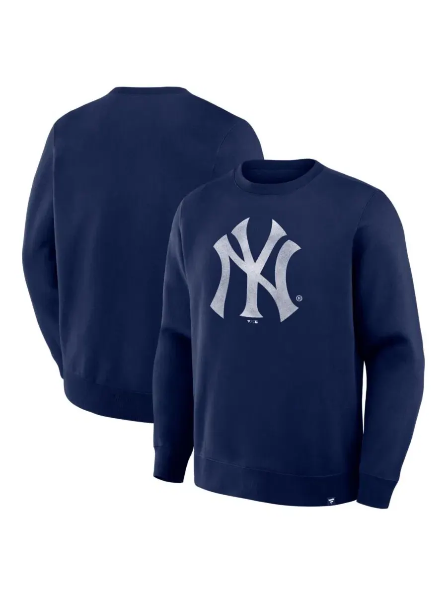 Мужская темно-синяя толстовка New York Yankees Legacy Fanatics — изображение 1 из 3, темно-синий