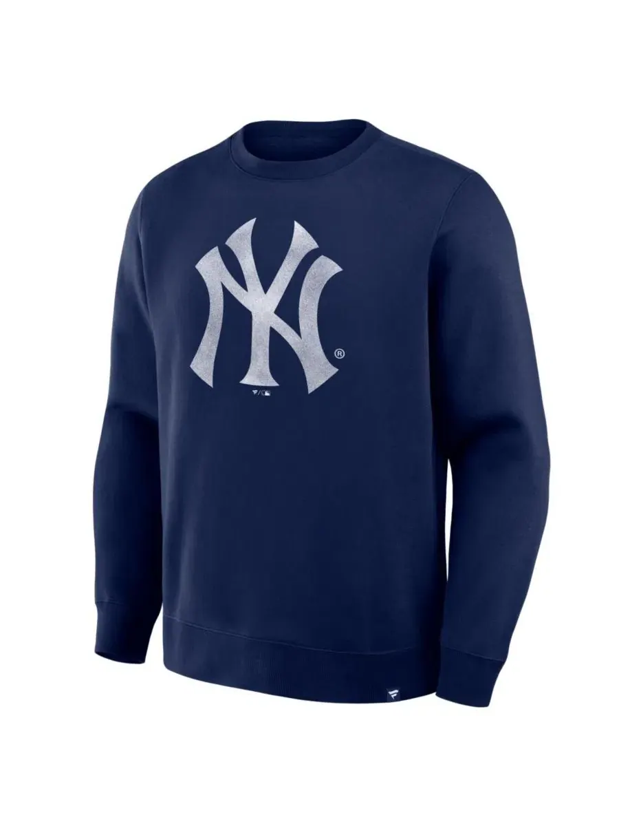Мужская темно-синяя толстовка New York Yankees Legacy Fanatics — изображение 3 из 3, темно-синий
