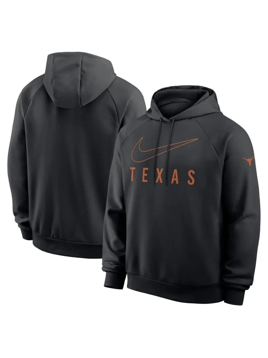 Худи с капюшоном Nike Premium Raglan Performance Pullover Hoodie — изображение 4 из 4, черный