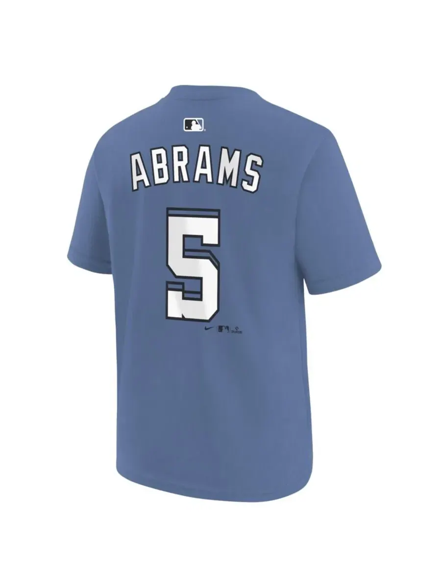 Футболка CJ Abrams City Connect Name Number Nike — изображение 2 из 3, синий