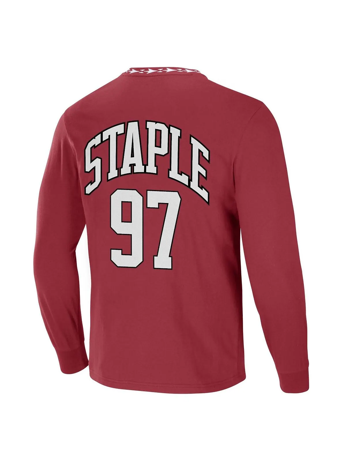 Мужская футболка NFL X Staple Red Arizona Cardinals Core с длинным рукавом в стиле джерси NFL — изображение 2 из 3, красный