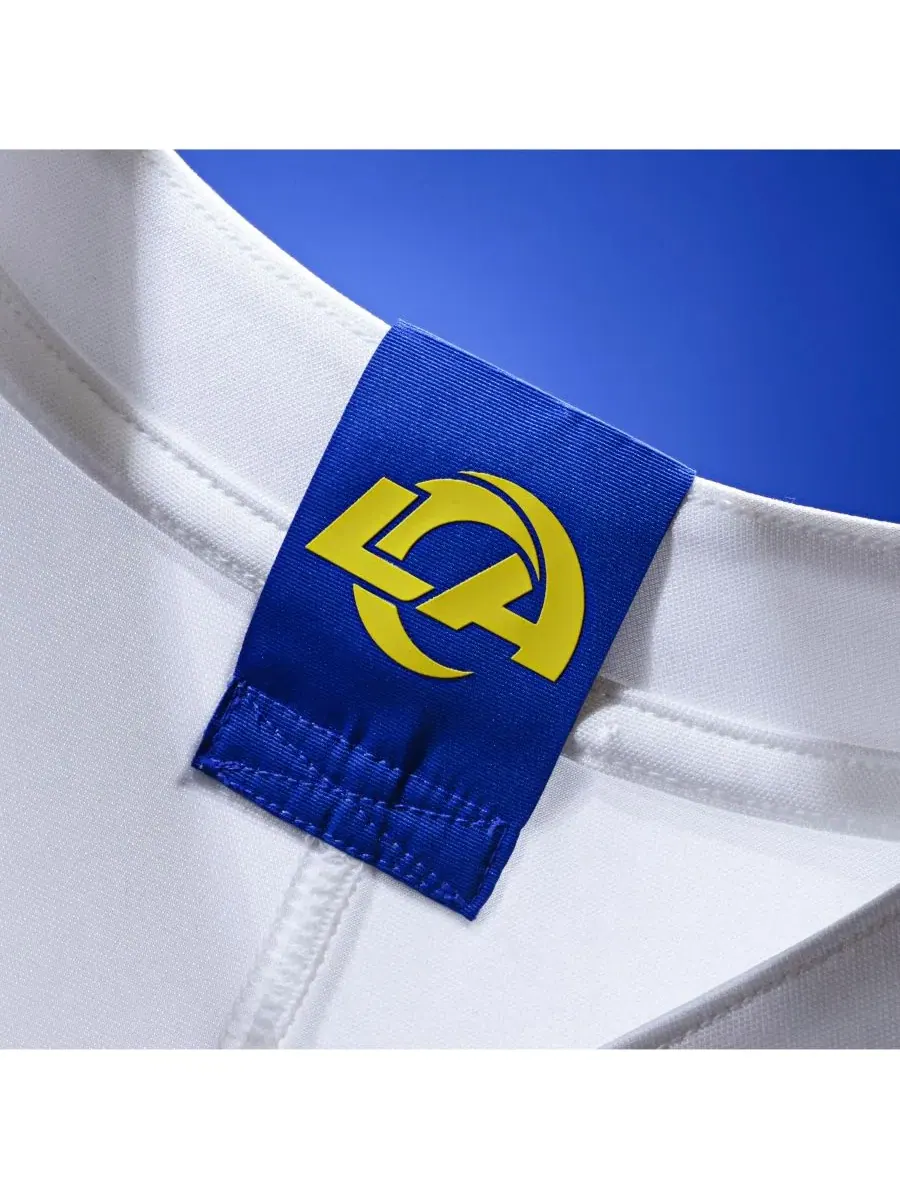Футболка Puka Nacua White Los Angeles Rams Vapor F.U.S.E. Stitched Limited Jersey Nike — изображение 5 из 5, белый