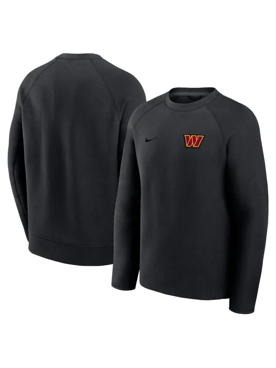 Толстовка Philadelphia Eagles Tech Fleece Raglan Nike — изображение 1 из 2, черный