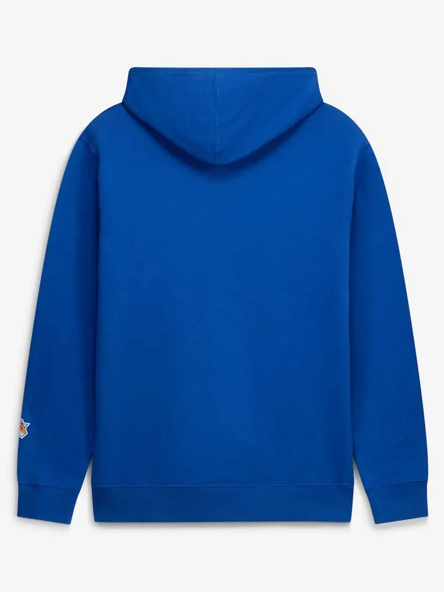 Худи с флисовой подкладкой New York Knicks Mitchell & Ness — изображение 2 из 2, синий
