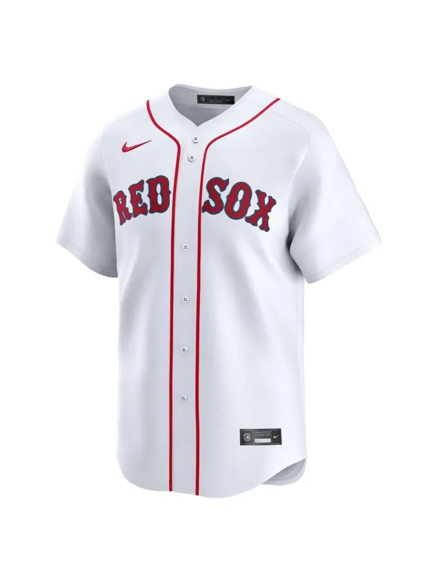 Мужская игровая футболка Jarren Duran White Boston Red Sox Home Limited Player Nike — изображение 2 из 3, белый