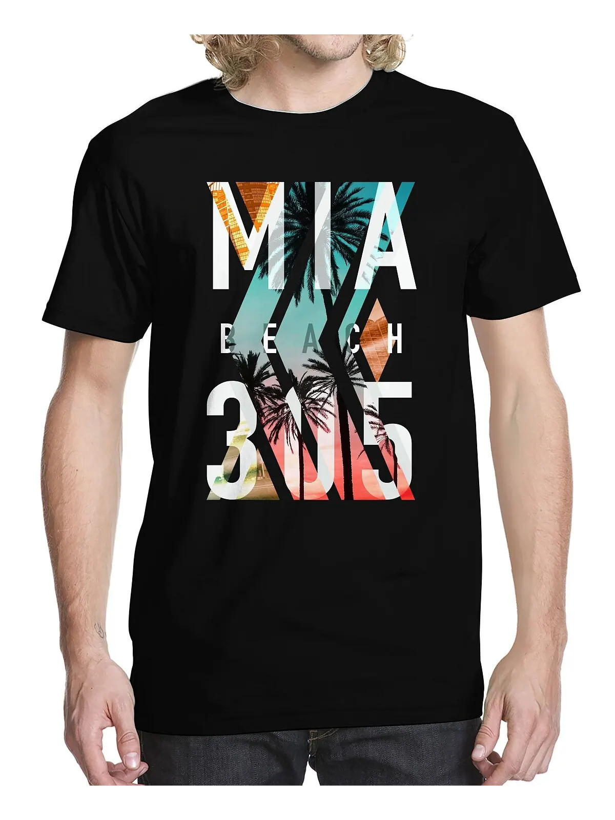 Мужская футболка с рисунком 305 Mia Beachwood
