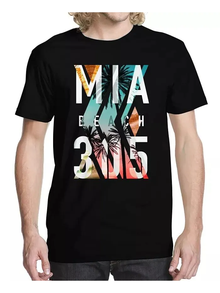 Мужская футболка с рисунком 305 Mia Beachwood