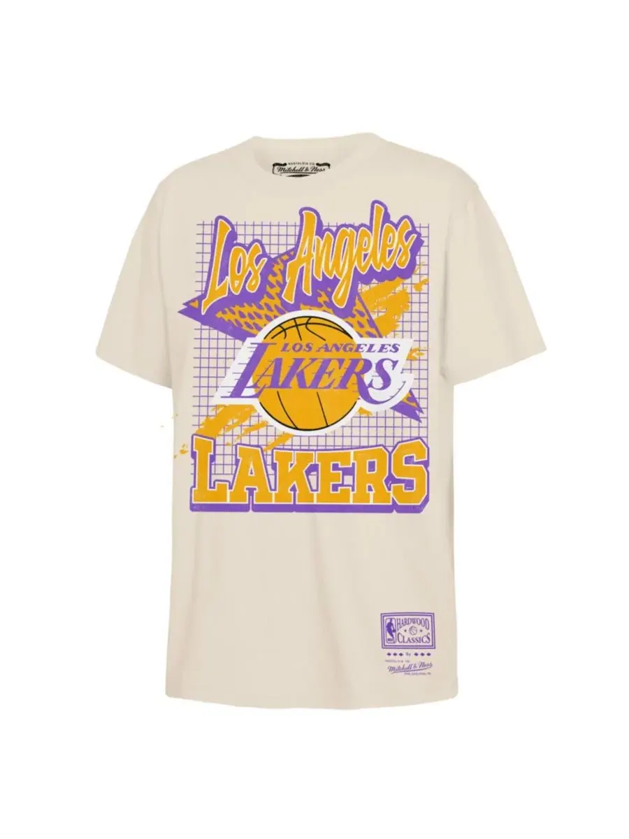 Футболка с принтом Hardwood Classics Retro Vibe Mitchell & Ness — изображение 1 из 1, прозрачный