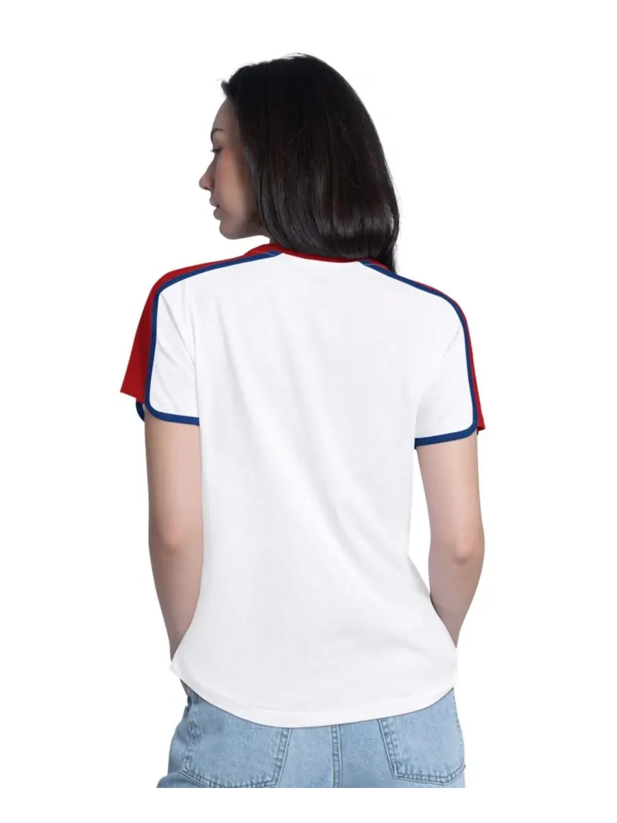 Футболка с длинным рукавом Philadelphia Phillies First Lane Fashion G-III 4Her by Carl Banks — изображение 2 из 3, белый