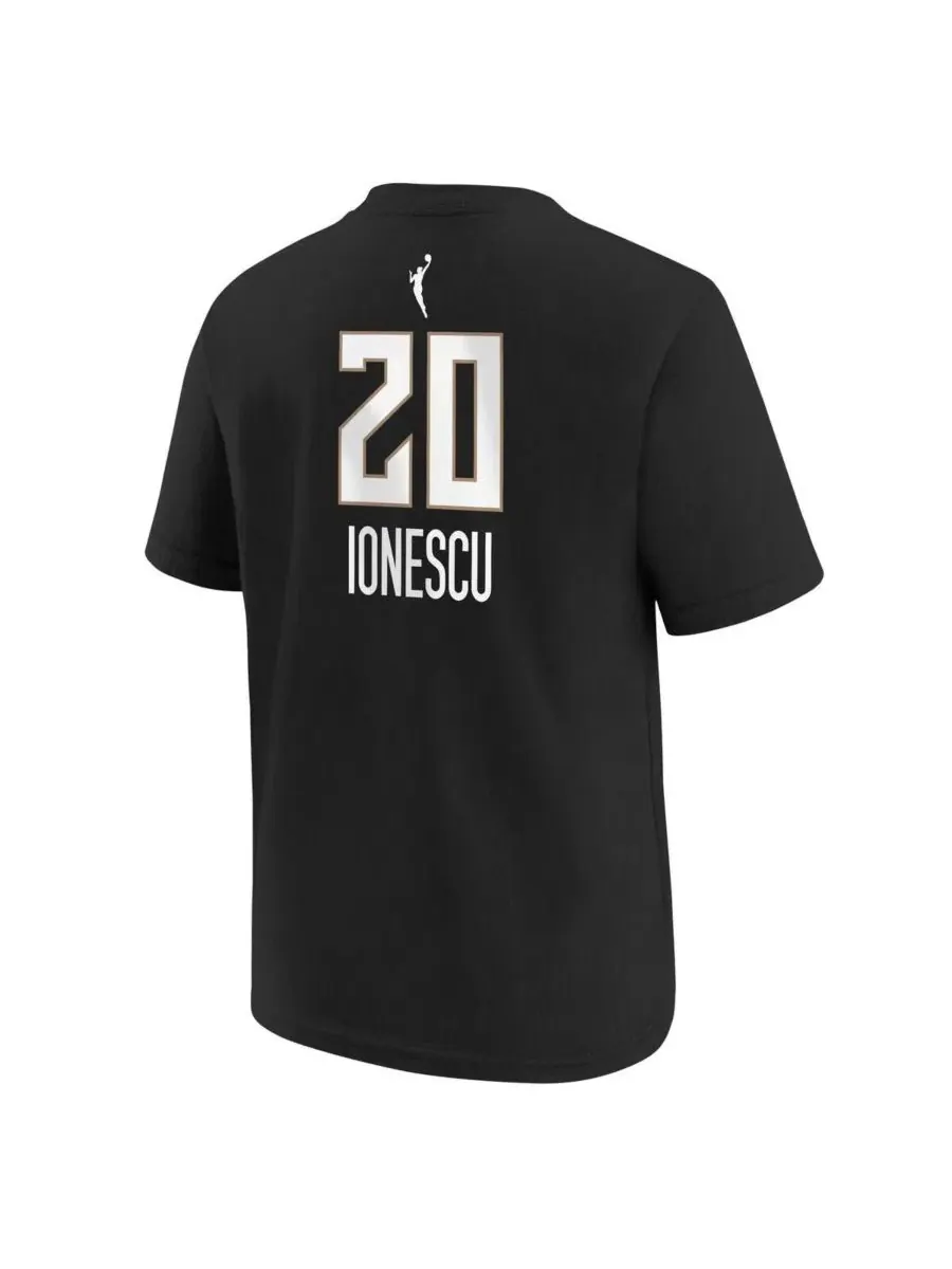 Футболка с именем и номером Sabrina Ionescu New York Liberty Explorer Edition Nike — изображение 3 из 3, черный