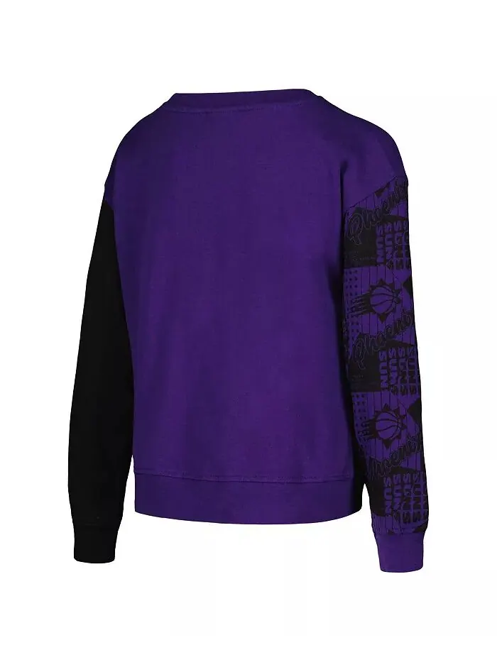 Женская молодежная фиолетовая толстовка Phoenix Suns Trifecta Pullover Outerstuff — изображение 3 из 3