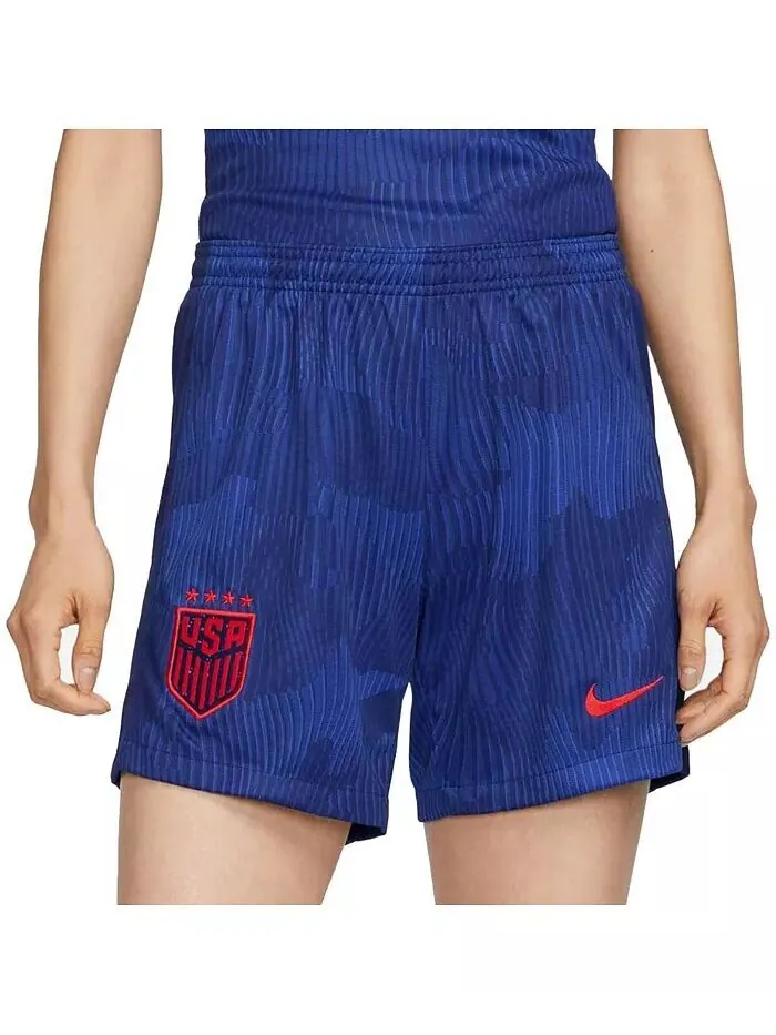 Женские синие шорты USWNT 2023 Away Stadium Nike — изображение 1 из 2