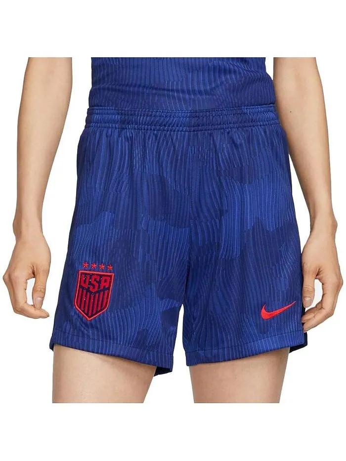 Женские синие шорты для выездного стадиона USWNT 2023 Nike — изображение 1 из 2, синий