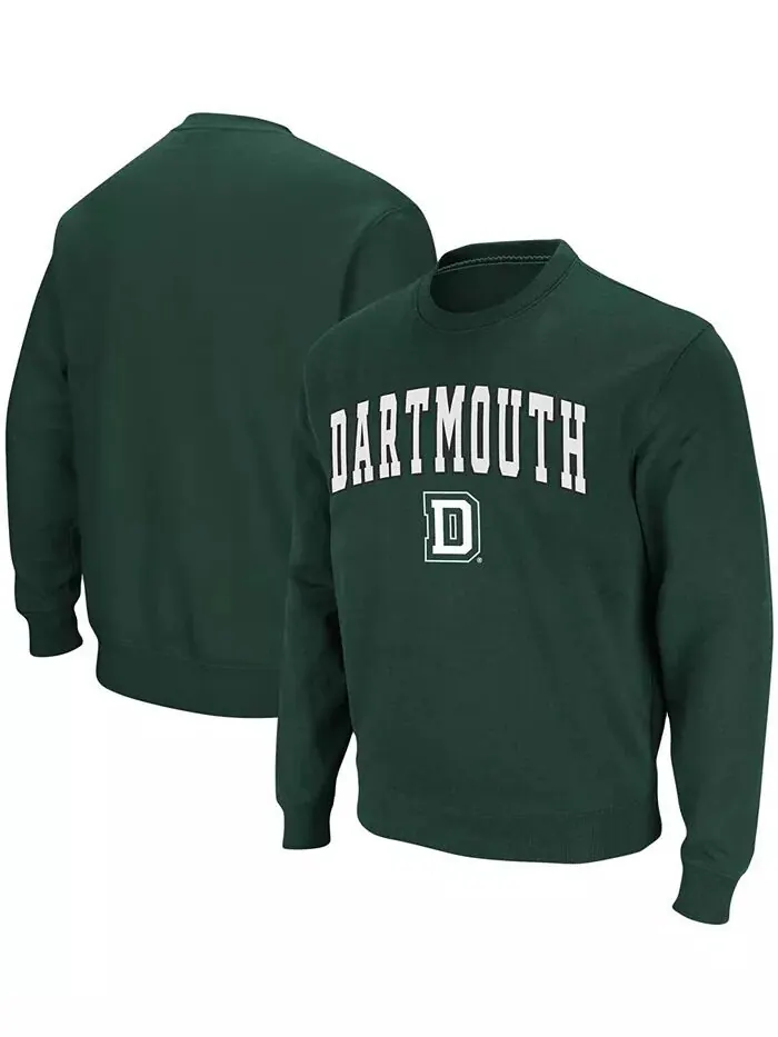 Мужская зеленая толстовка-пуловер из твила с логотипом Dartmouth Big Green Arch Colosseum — изображение 1 из 3