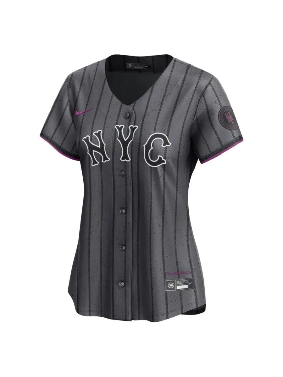 Женская футболка Nike Juan Soto New York Mets City Connect Limited — изображение 2 из 3, серый