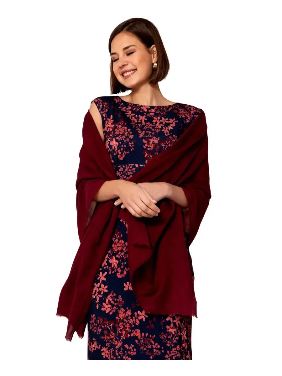 Платье-трапеция с цветочным принтом, модель Pippa Alie Street London, Bronzed Blooms — изображение 8 из 8