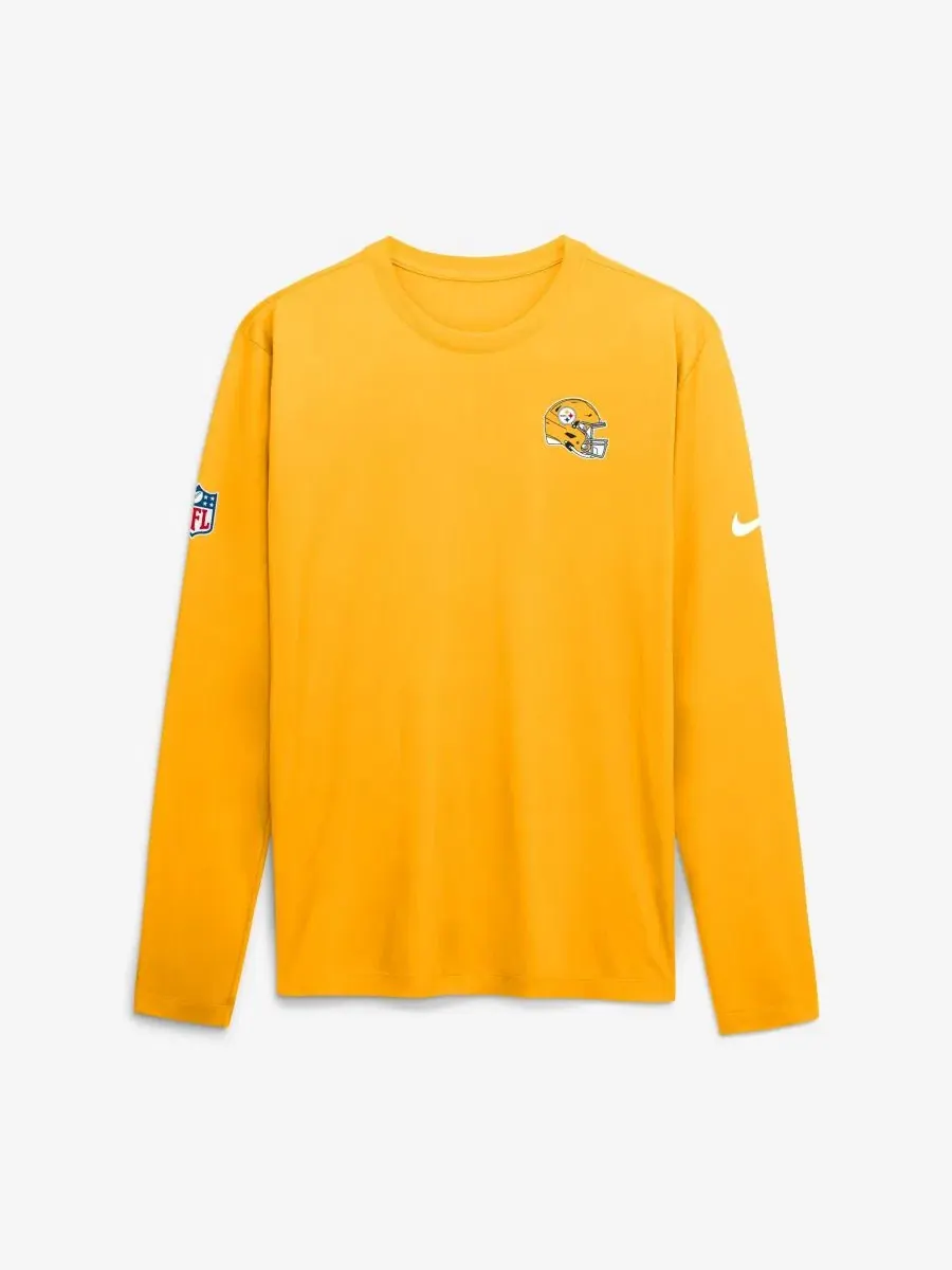 Футболка мужская с длинным рукавом Legend Small Logo Dri-FIT Nike — изображение 1 из 2, золото