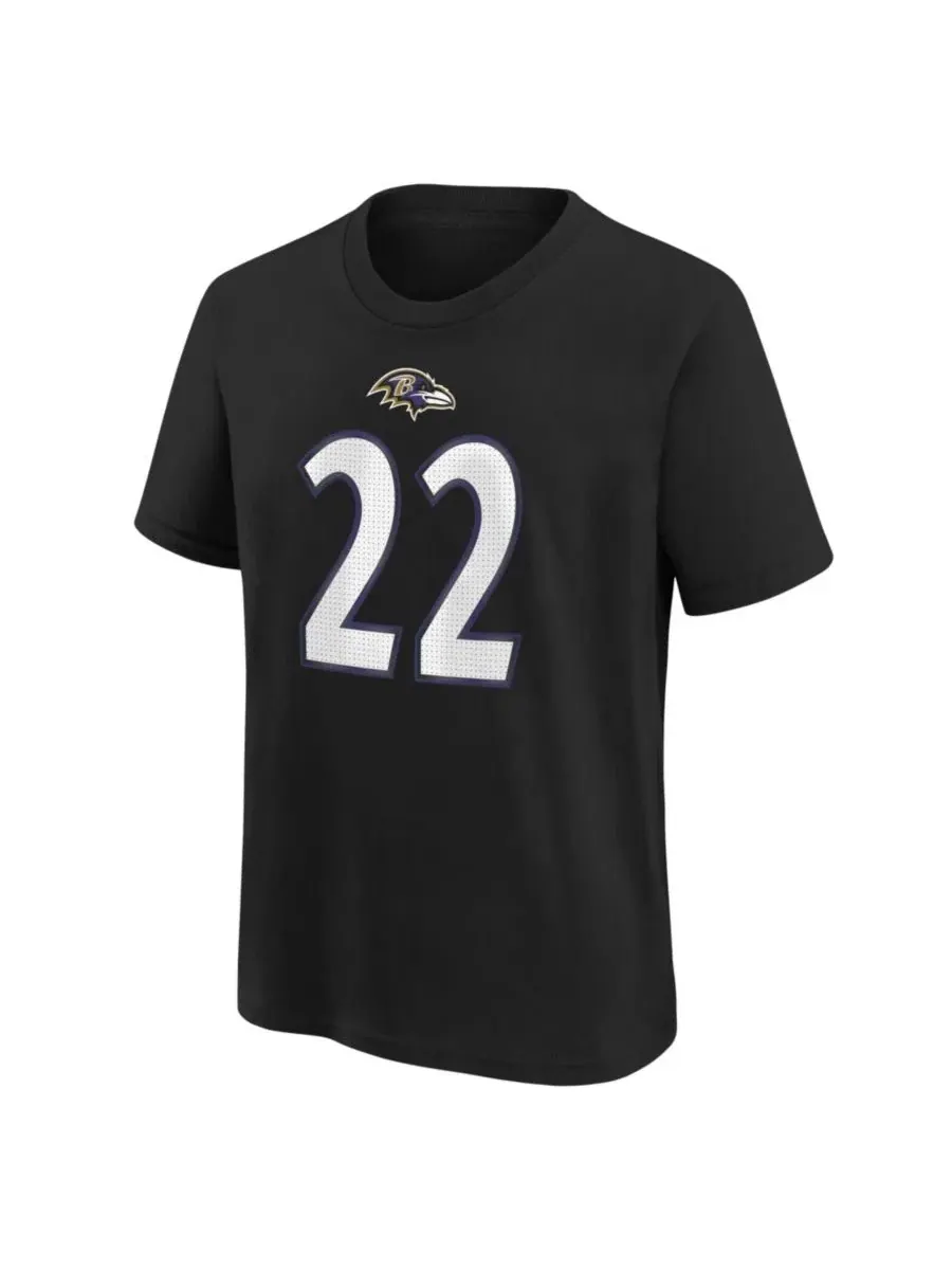 Футболка с длинным рукавом Derrick Henry Name and Number Nike — изображение 3 из 3, черный