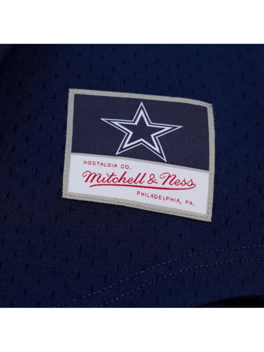 Футболка Mitchell & Ness с принтом — изображение 5 из 5, темно-синий